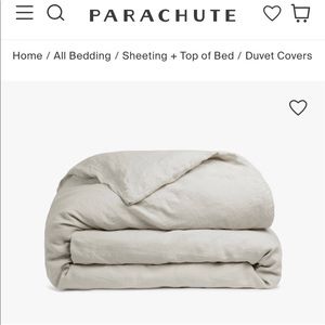 Parachute Linen Duvet Cover Full/Queen